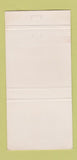 Matchbook Cover - Flying Saddle Motel Alpine WY GOLD 30 Strike