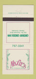Matchbook Cover - Maxie's Restaurant Cherry Creek Inn Denver Colorado 30 Strike