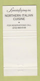 Matchbook Cover - Rossini's Restaurant New York City 30 Strike