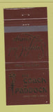 Matchbook Cover - Coach n Paddock Ocala FL 30 Strike