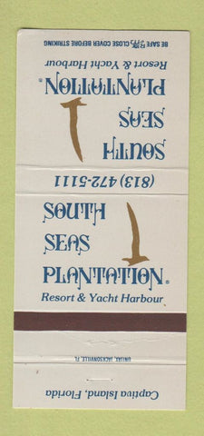 Matchbook Cover - South Seas Plantation Resort Captiva Island FL 30 Strike