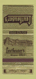 Matchbook Cover - Leutheuser's Saline MI 30 Strike