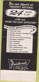 Matchbook Cover - Prospect National Bank Trenton NJ 30 Strike