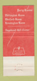 Matchbook Cover - Fogcutter Port Huron MI restaurant 30 Strike