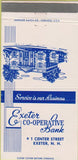 Matchbook Cover - Exeter Co-op Bank Exeter NH 30 Strike