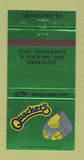 Matchbook Cover - Quaker's Restaurant Grand Prairie TX 30 Strike