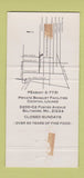 Matchbook Cover - House of Winterling Restaurant Baltimore MD 30 Strike