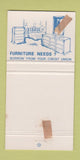 Matchbook Cover - Point Mugu Credit Union CA Ventura WEAR 30 Strike