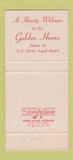 Matchbook Cover - Golden Horns Steak House Northlake IL 30 Strike
