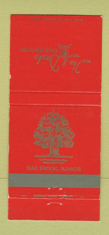 Matchbook Cover - The Drake Oak Brook IL Oakbrook 30 Strike