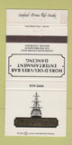 Matchbook Cover - HMS Piccadilly Denver Colorado WEAR 30 Strike