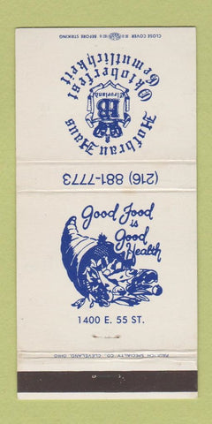 Matchbook Cover - Hofbrau Haus Oktoberfest  30 Strike