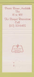 Matchbook Cover - Round Barn Restaurant Champaign IL 30 Strike