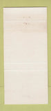 Matchbook Cover - Da Mario Pizza The Headrow Leeds UK 30 Strike