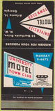 Matchbook Cover - University Motel Town Club Atlanta GA 30 Strike