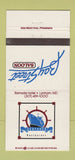 Matchbook Cover - Bay Street Saloon Ramada Lanham MD 30 Strike