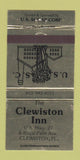 Matchbook Cover - Clewiston Inn FL 30 Strike