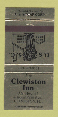Matchbook Cover - Clewiston Inn FL 30 Strike