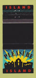 Matchbook Cover - Pleasure Island Walt Disney World 30 Strike