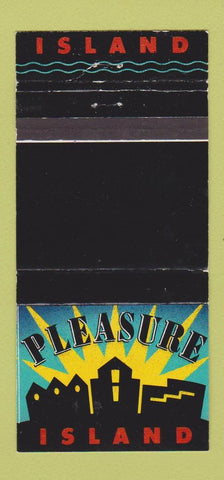 Matchbook Cover - Pleasure Island Walt Disney World 30 Strike