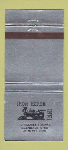 Matchbook Cover - Iron Horse Inn Glendale OH WEAR 30 Strike
