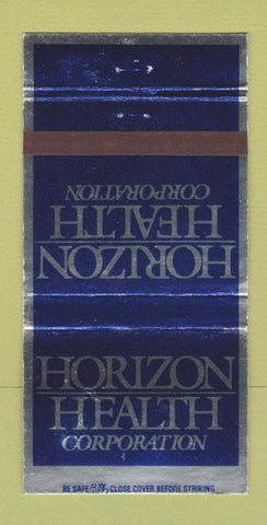 Matchbook Cover - Horizon Health Corp 30 Strike