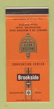 Matchbook Cover - Brookside Inn Waxahachie TX WEAR 30 Strike