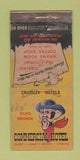 Matchbook Cover - Commercial Hotel Elko NV casino WORN 30 Stick