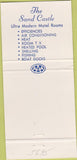 Matchbook Cover - The Sand Castle Fort Myers Beach FL WEAR 30 Strike
