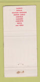Matchbook Cover - 1971 Chevrolet Taylor Dallas TX WORN 30 Strike