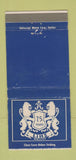 Matchbook Cover - Linz Dallas TX 75th Jewelry WEAR 30 Strike
