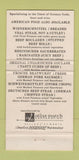 Matchbook Cover - Rhineland Restaurant Dallas TX 30 Strike