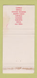 Matchbook Cover - 1971 Chevrolet Mustang San Angelo TX WEAR 30 Strike