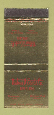 Matchbook Cover - Arthur Everls Jewelry Dallas TX WEAR 30 Stick