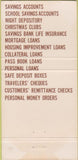 Matchbook Cover - Woodbury Savings Bank Woodbury CT 30 Strike