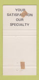Matchbook Cover - Big Z's Chevrolet Pontiac Oldsmobile Dallas OR 30 Strike