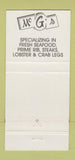 Matchbook Cover - Mc G's Restaurant Independence OH 30 Strike