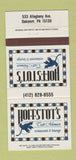 Matchbook Cover - Hoffstot's Cafe Monaco Oakmont PA 30 Strike
