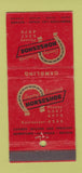 Matchbook Cover - Benny Binion's Horseshoe Casino Las Vegas NV WEAR 30 Stick