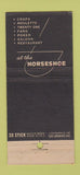 Matchbook Cover - Benny Binion's Horseshoe Casino Las Vegas NV WEAR 30 Stick