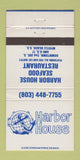 Matchbook Cover - Harbor House Seafood Myrtle Beach SC WEAR 30 Strike