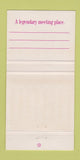 Matchbook Cover - Carlos n Lefties Houston TX 30 Strike