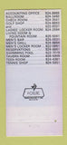 Matchbook Cover - San Antonio Country Club TX 30 Strike