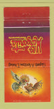 Matchbook Cover - La Margarita Mexican Chicago Schaumburg IL 30 Strike