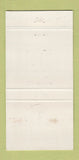 Matchbook Cover - The Tulsa Rib Company Orange Santa Ana CA 30 Strike