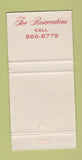 Matchbook Cover - Cafe Chauveron Bay Harbor Island FL WEAR 30 Strike