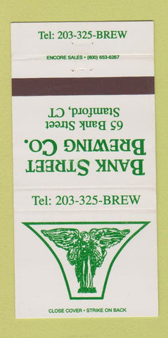 Matchbook Cover - Bank Street Brewing Stamford CT beer 30 Strike