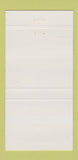 Matchbook Cover - Bank Street Brewing Stamford CT beer 30 Strike