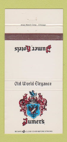 Matchbook Cover - Jumer's Hotels  30 Strike