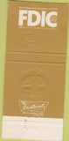 Matchbook Cover - First National Bank of Lamesa TX 30 Strike